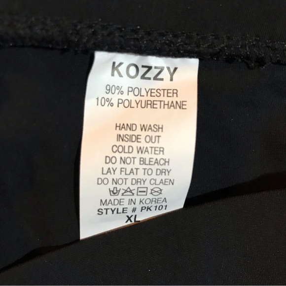 Yushi black pants XL Kozzy PK101 buttons on legs Lagenlook NWT boutique - Picture 4 of 10